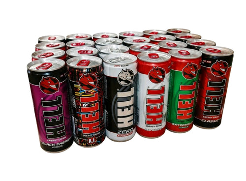 Hell Energy Drink Variety Pack 24X250ml