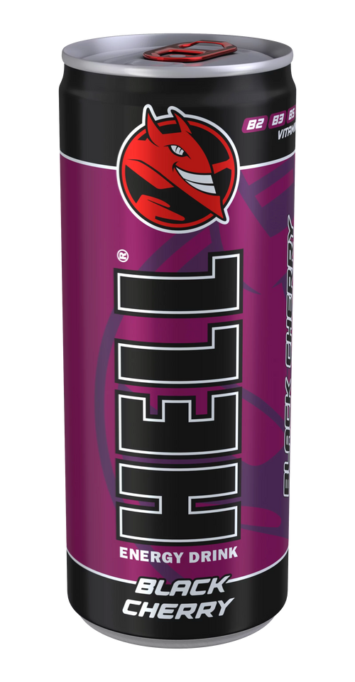 HELL Energy Drink Black Cherry 250ml