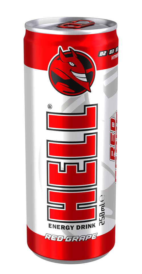 HELL Energy Drink Red Grape 250ml
