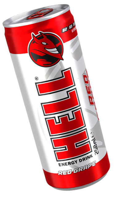 HELL Energy Drink Red Grape 250ml