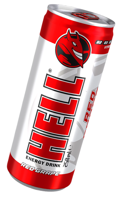 HELL Energy Drink Red Grape 250ml