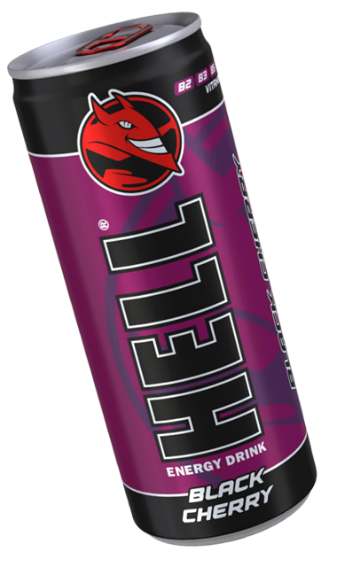 HELL Energy Drink Black Cherry 250ml