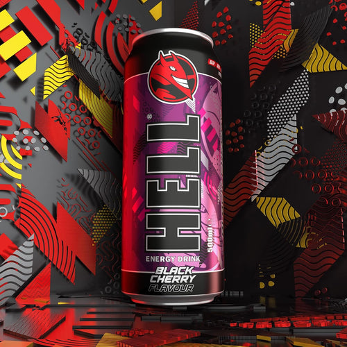 HELL Energy Drink  Black Cherry 500ml