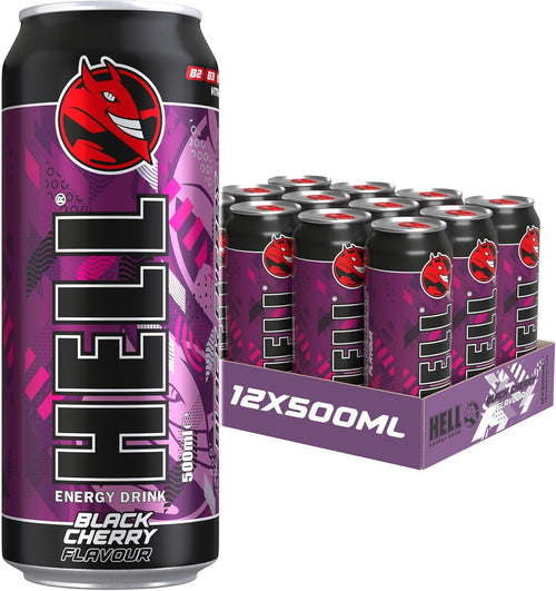 HELL Energy Drink  Black Cherry 500ml