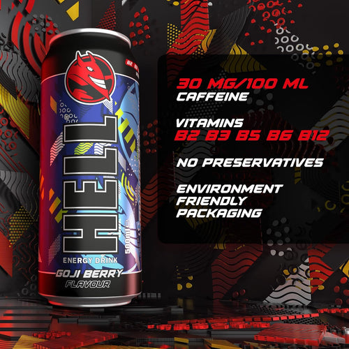 HELL Energy Drink Goji Berry 500ml