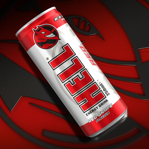 HELL Energy Drink Red Grape 250ml
