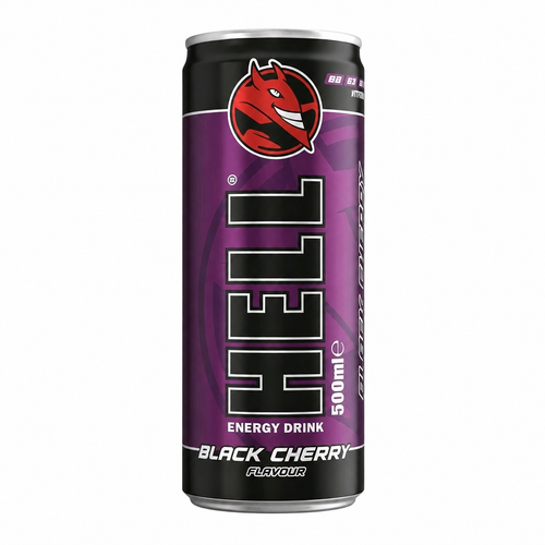 HELL Energy Drink  Black Cherry 500ml